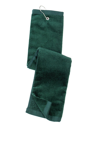 Port Authority® Grommeted Tri-Fold Golf Towel-TW50