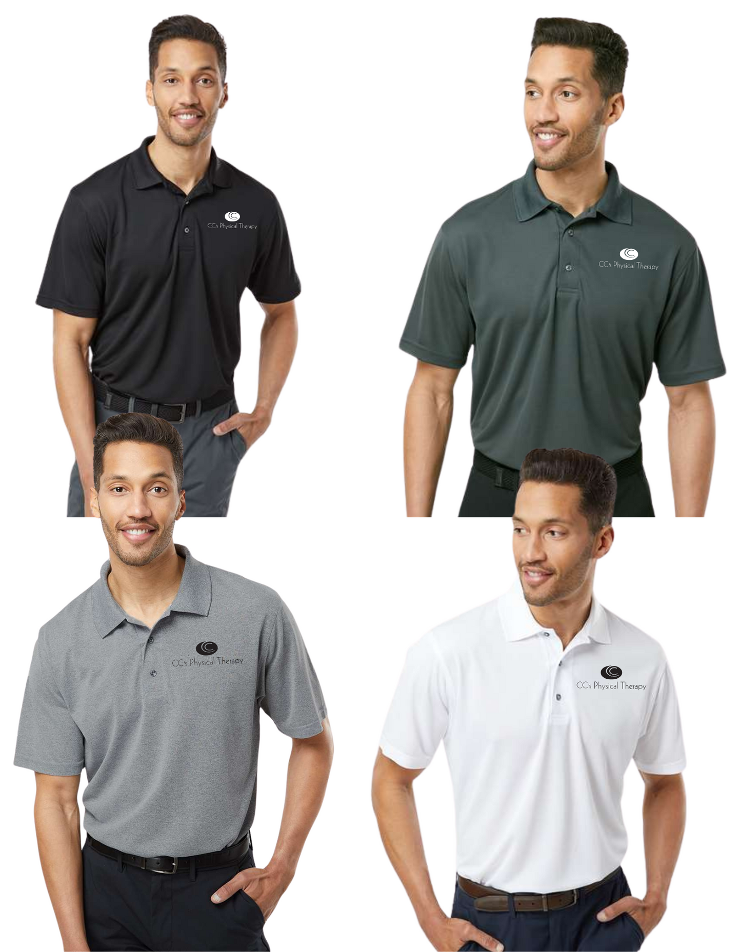 CC's Physical Therapy Mesh Polo