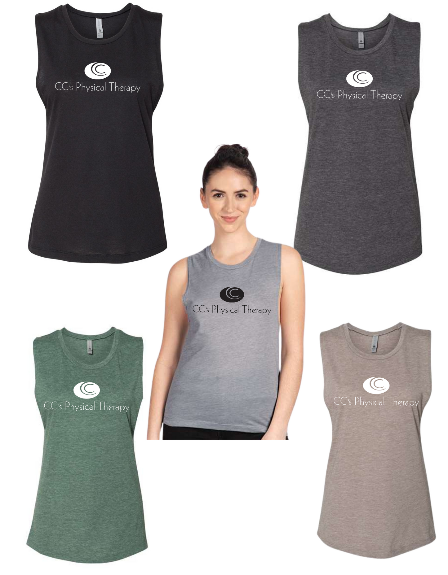 CC's Physical Therapy Muscle Tank