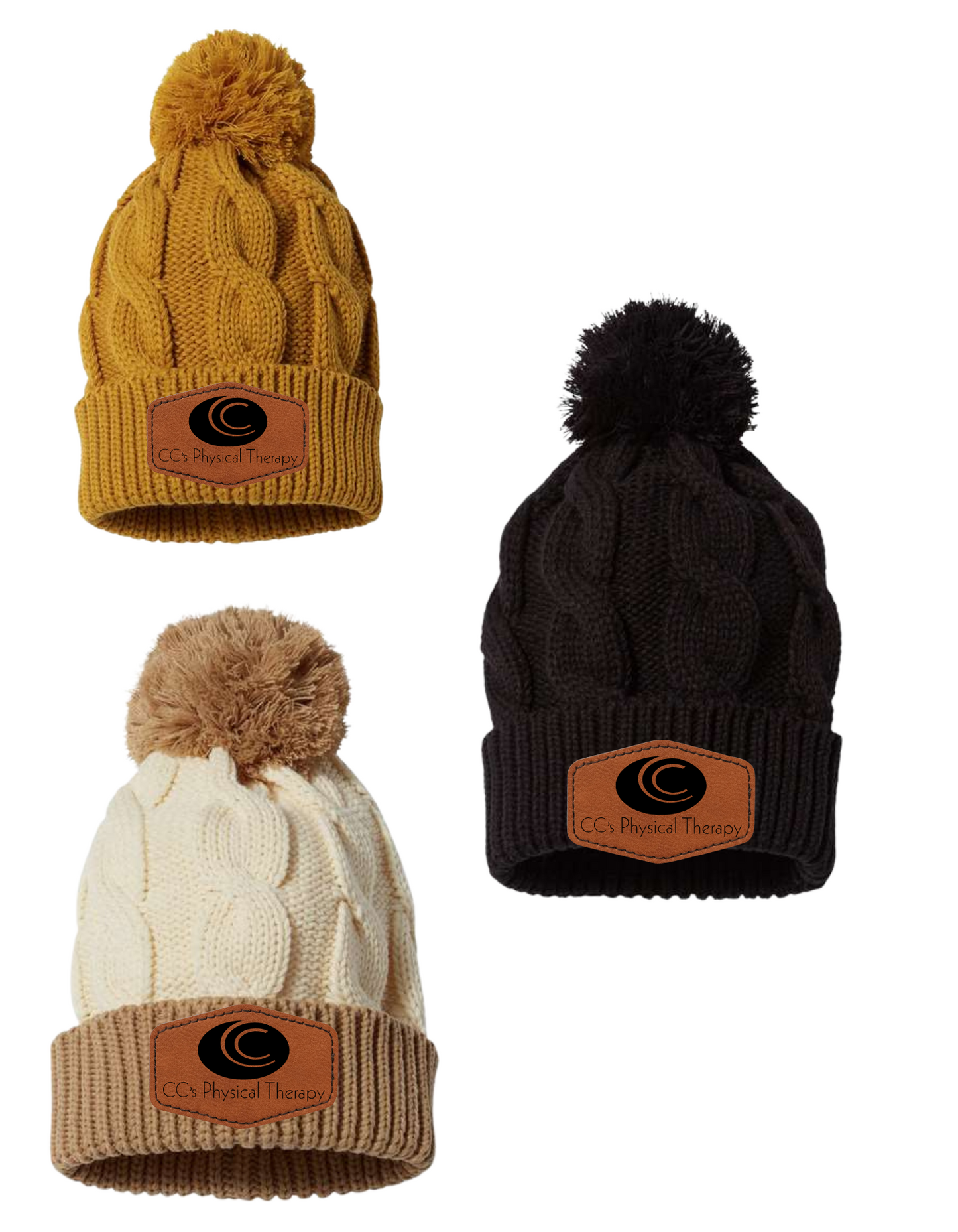 CC's Physical Therapy Chunk Twist Beanie