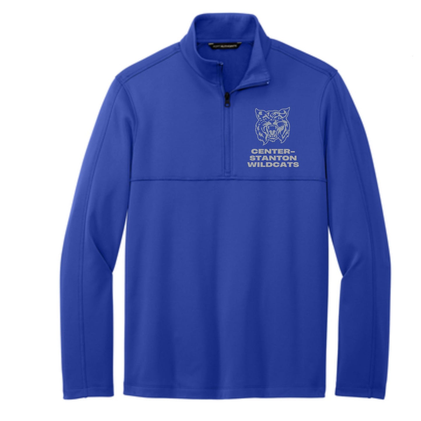1/4" Zip Royal Blue Jacket