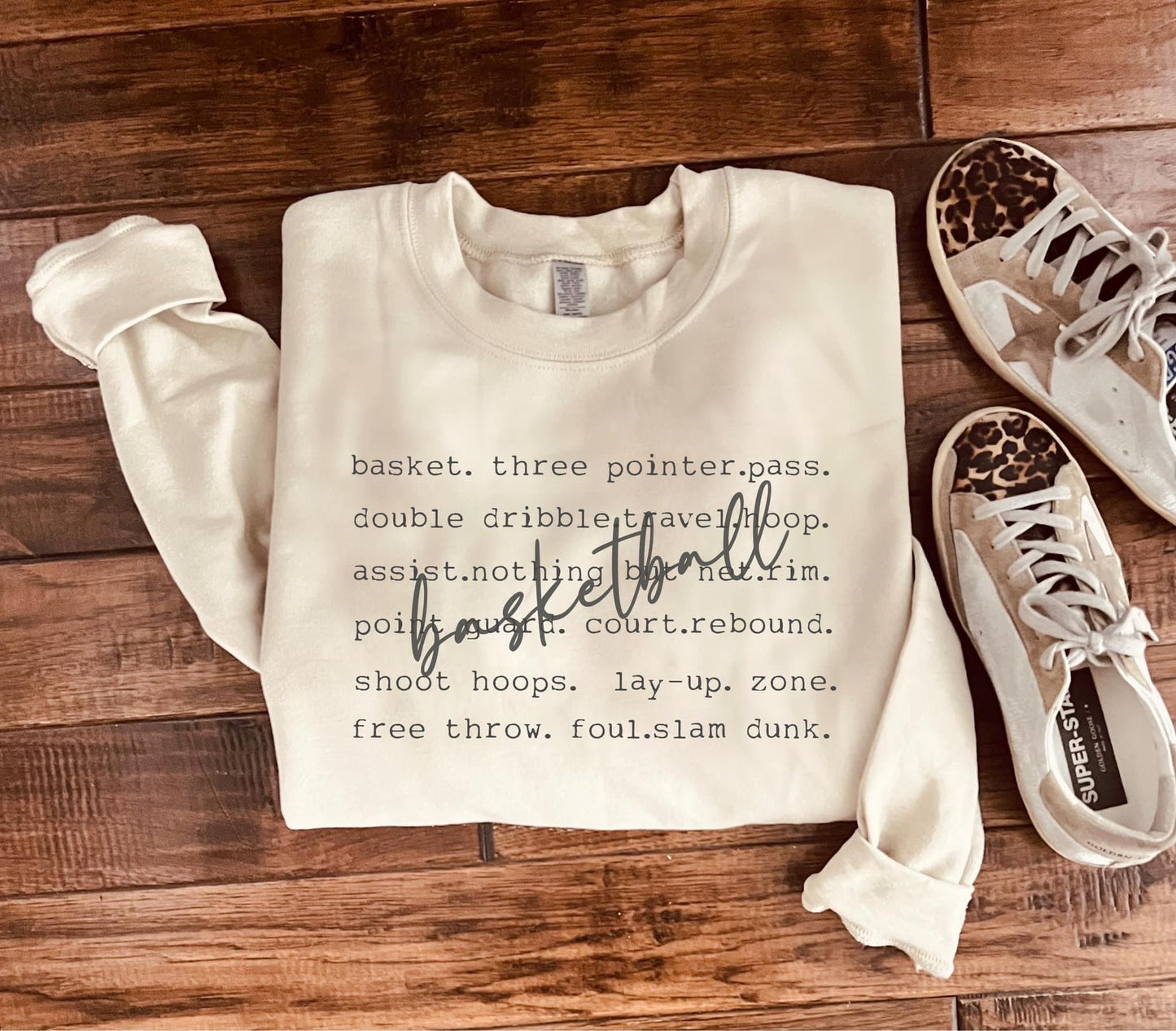 Basketball Crew Sweatshirt