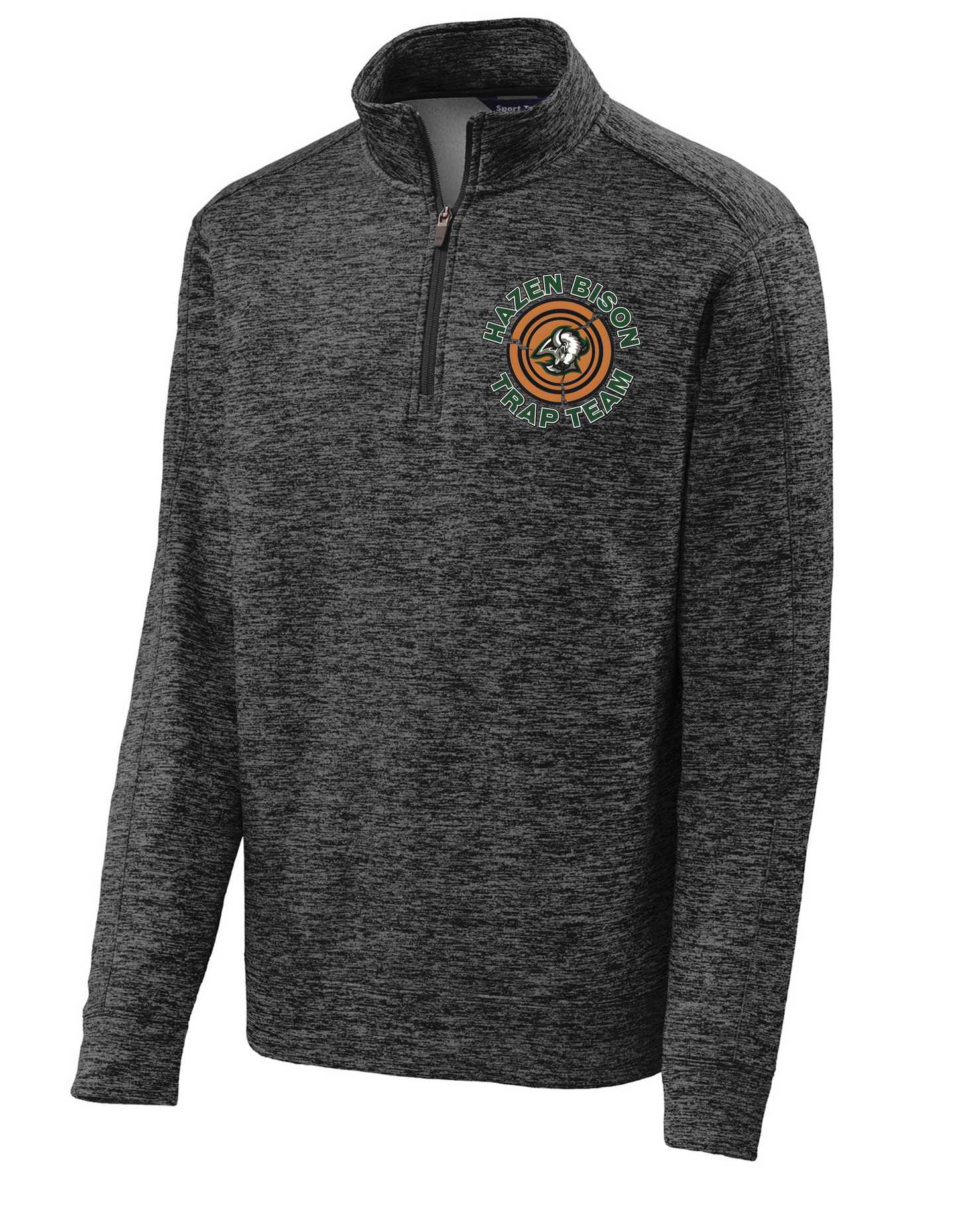 Hazen Trap Sport-Tek® PosiCharge® Electric Heather Fleece 1/4-Zip Pullover