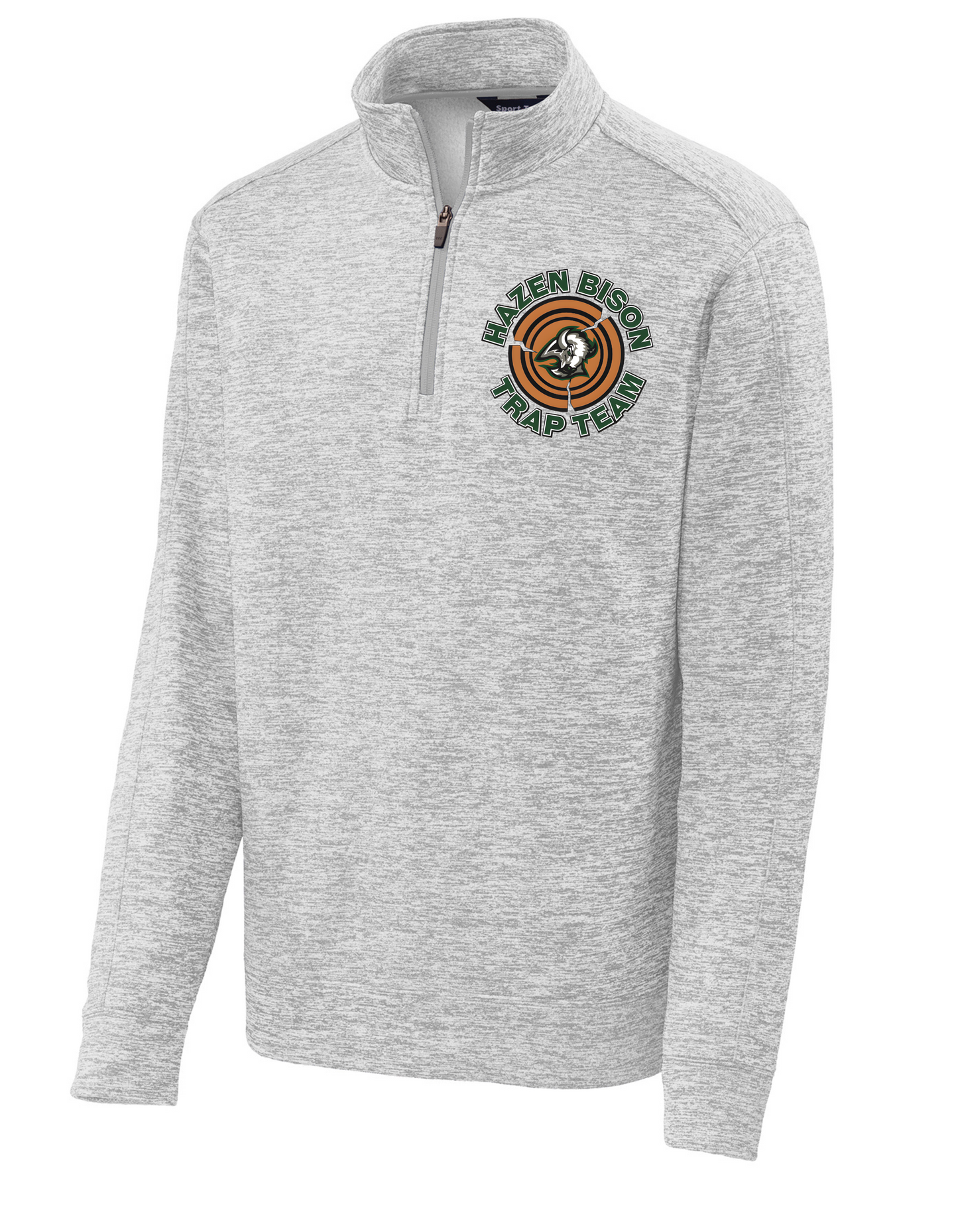 Hazen Trap Sport-Tek® PosiCharge® Electric Heather Fleece 1/4-Zip Pullover