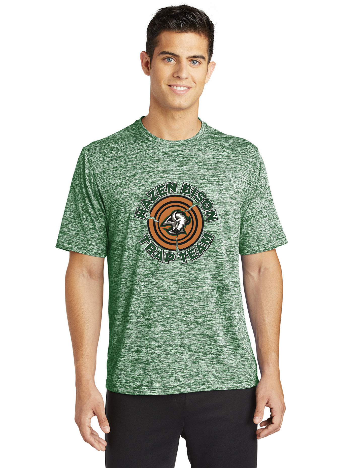 Hazen Trap Sport-Tek® PosiCharge® Electric Heather Tee