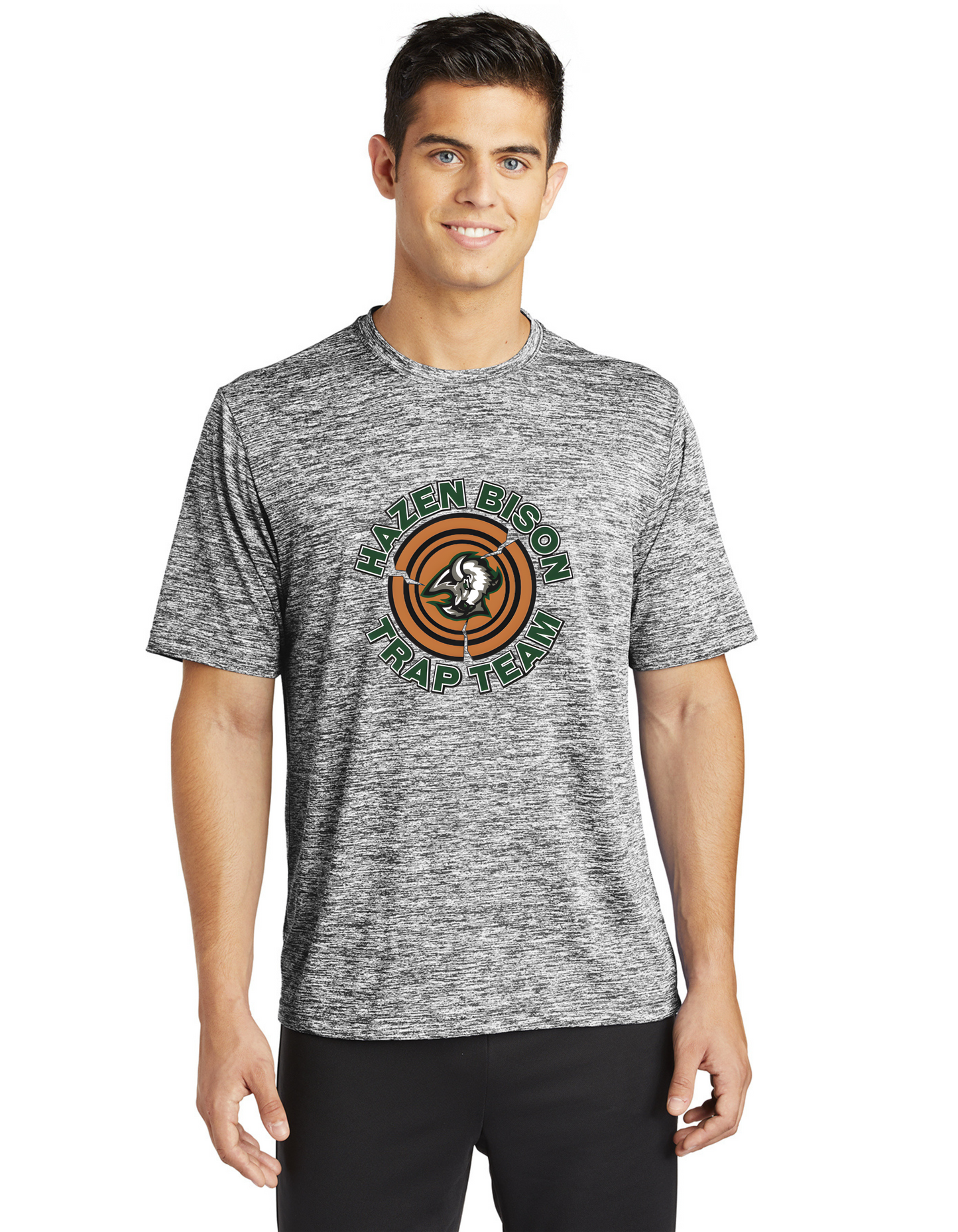 Hazen Trap Sport-Tek® PosiCharge® Electric Heather Tee
