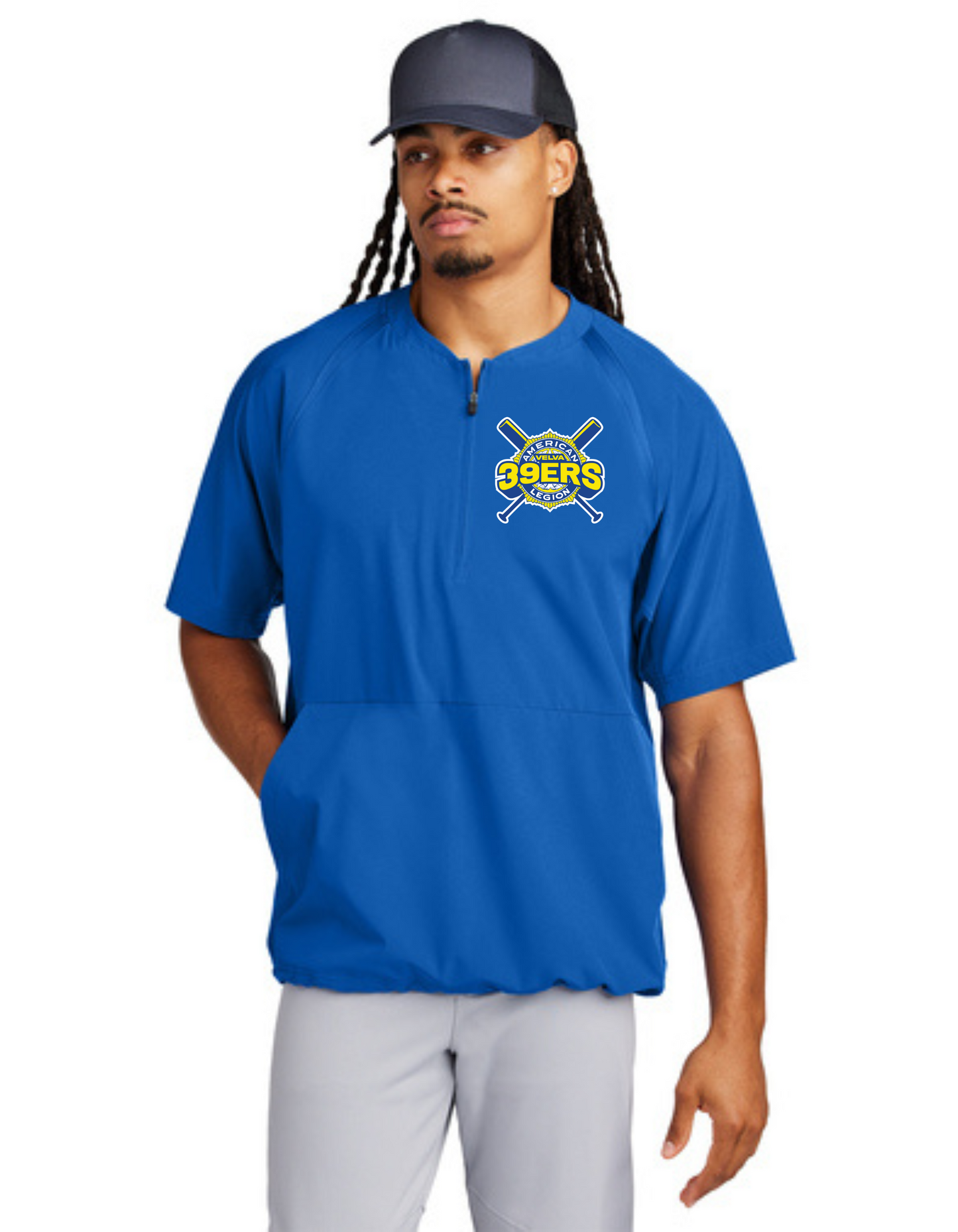 Sport-Tek® Repeat 1/2-Zip Short Sleeve Jacket