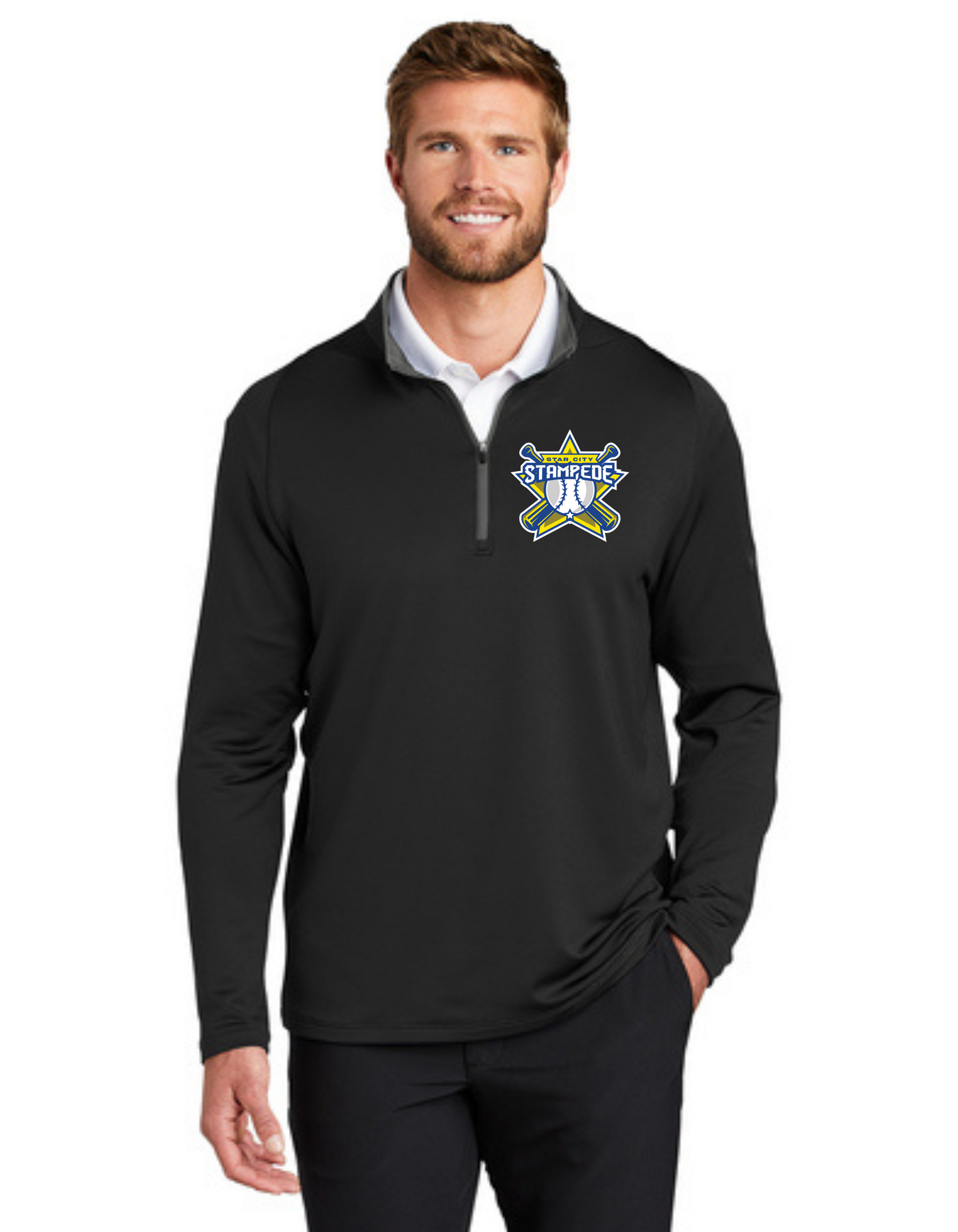 Unisex Nike Dri-FIT Stretch 1/2-Zip Cover-Up