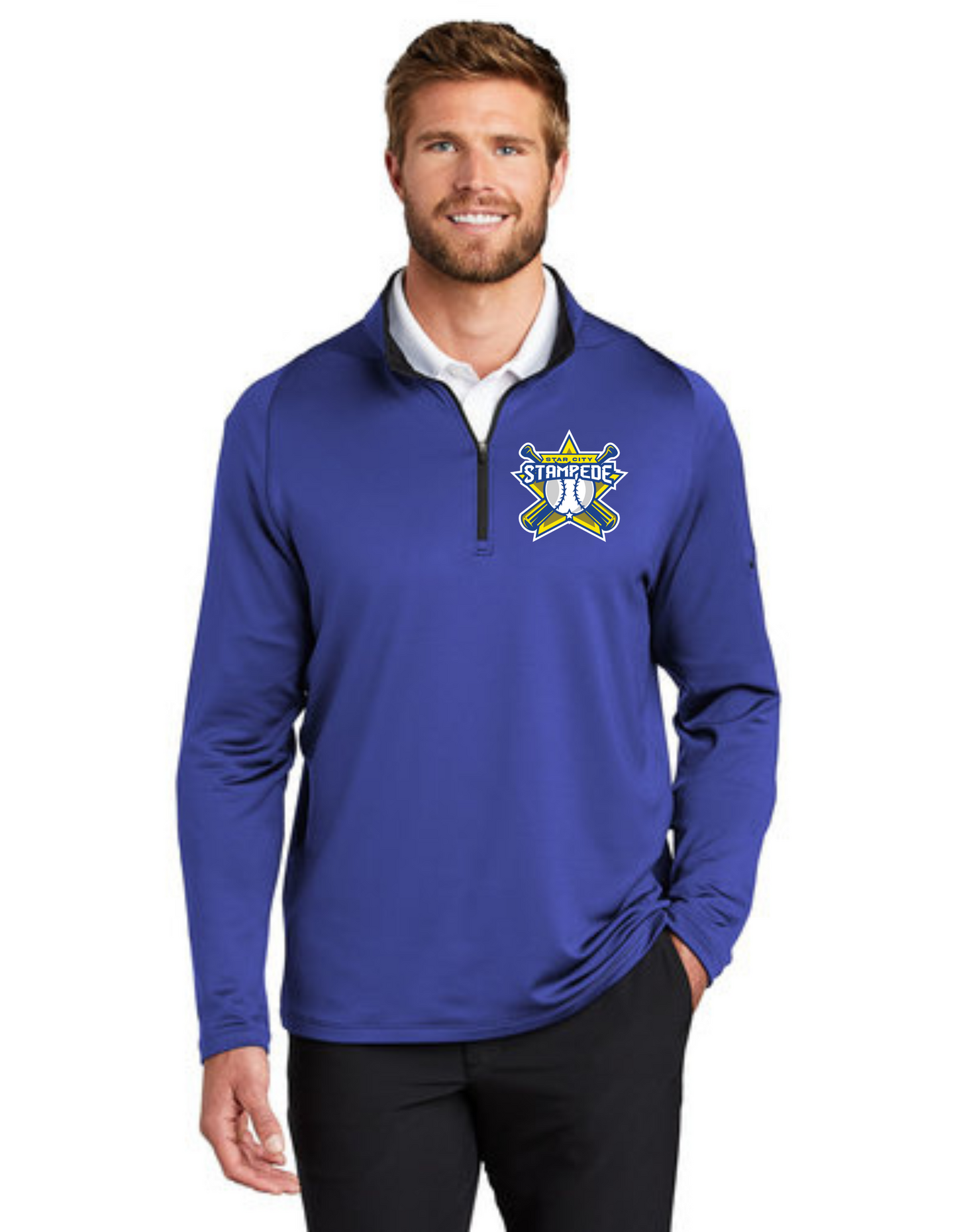 Unisex Nike Dri-FIT Stretch 1/2-Zip Cover-Up