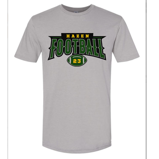 Personalized Hazen Bison Football-145