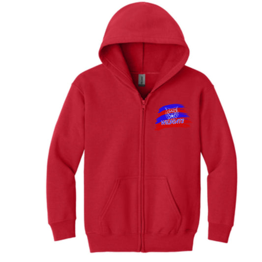 Youth Full-Zip Hooded Sweatshirt