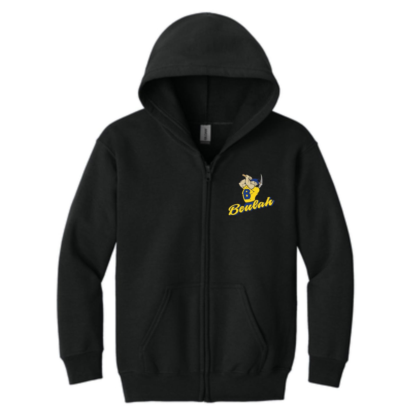 Full-Zip Hooded Miners Sweatshirt-507