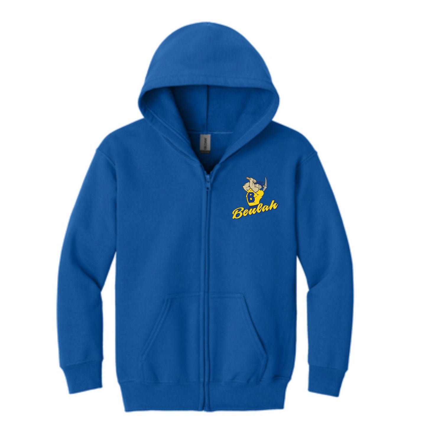 Full-Zip Hooded Miners Sweatshirt-507