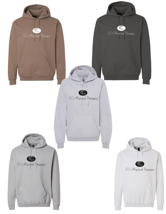 CC's Physical Therapy Midweight Hoodie Full Logo