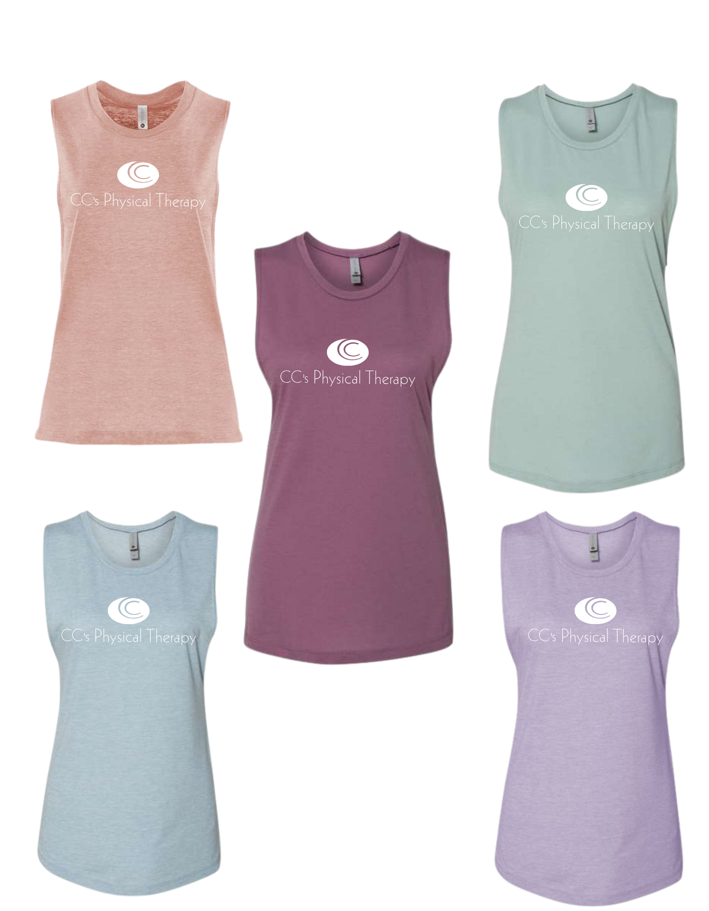 CC's Physical Therapy Muscle Tank