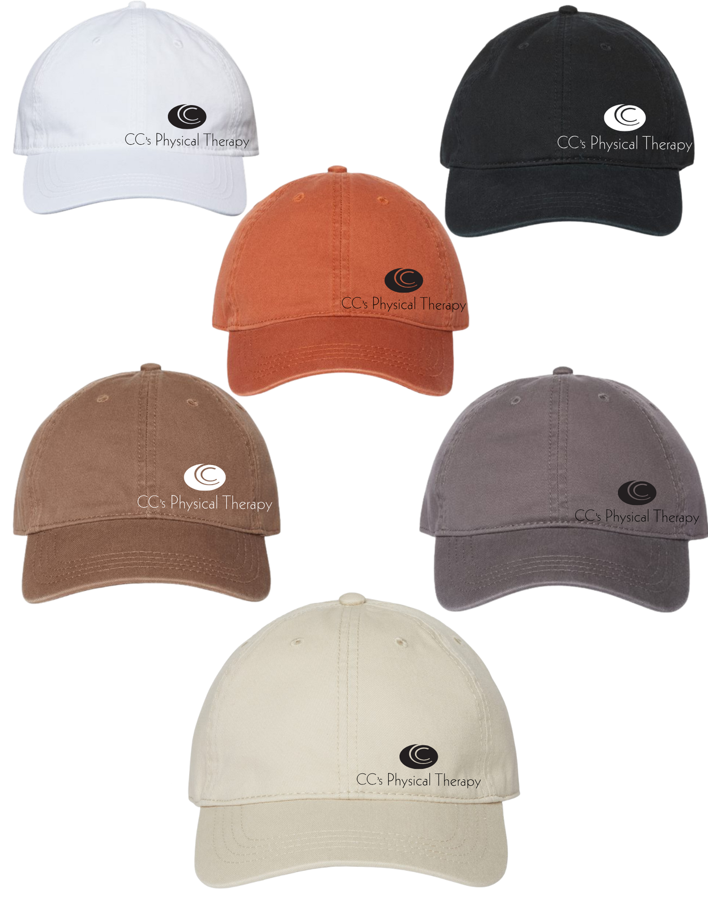 CC's Physical Therapy Trendy Relaxed American Cap
