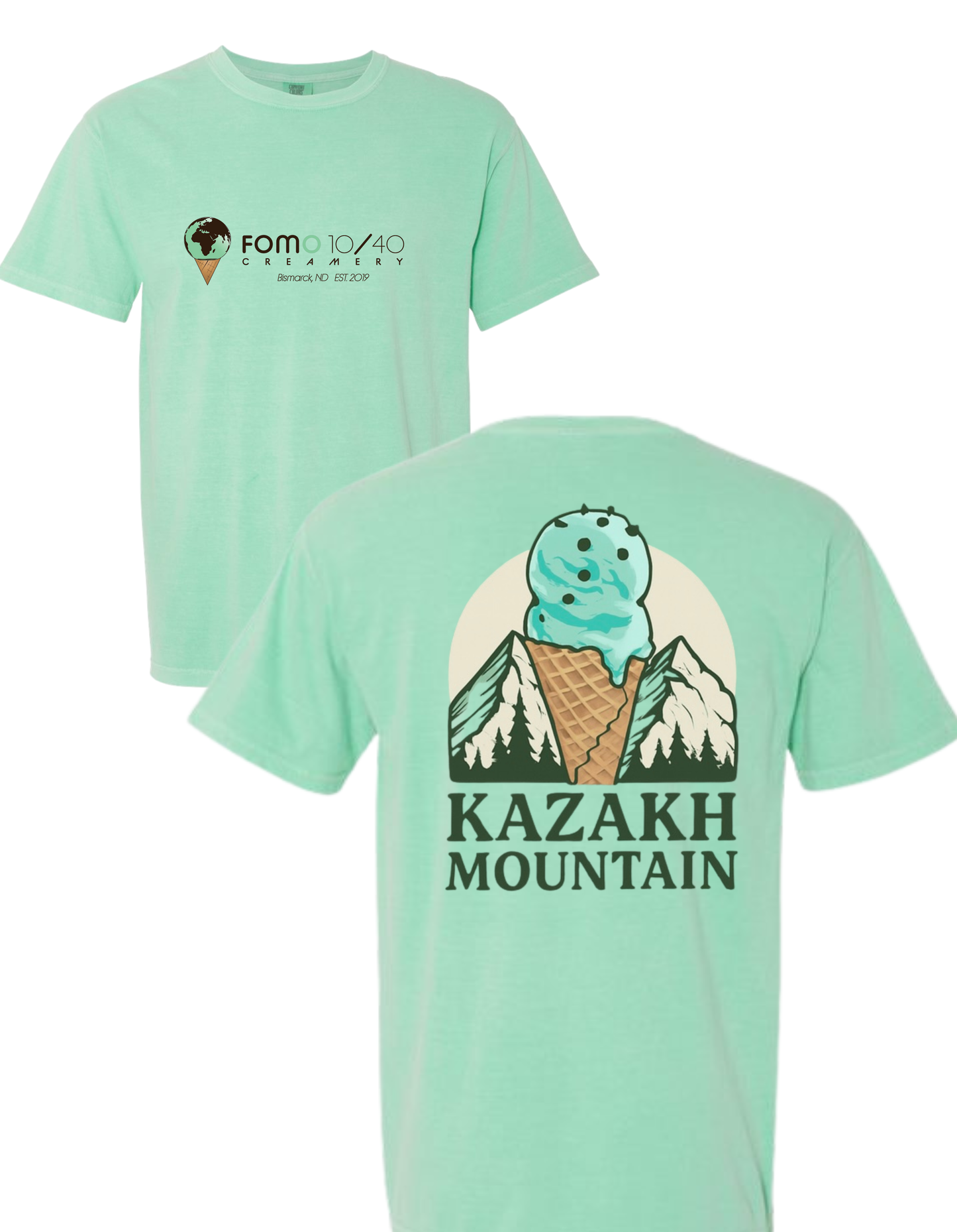 Kazakh Mountain Mint Chocolate Chip