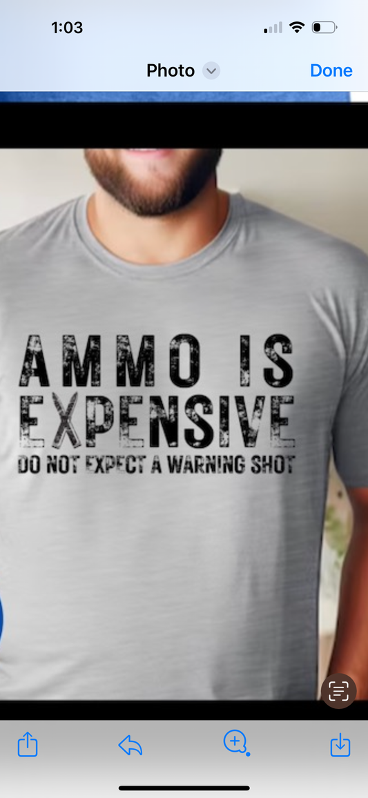 18-ammo is expensive