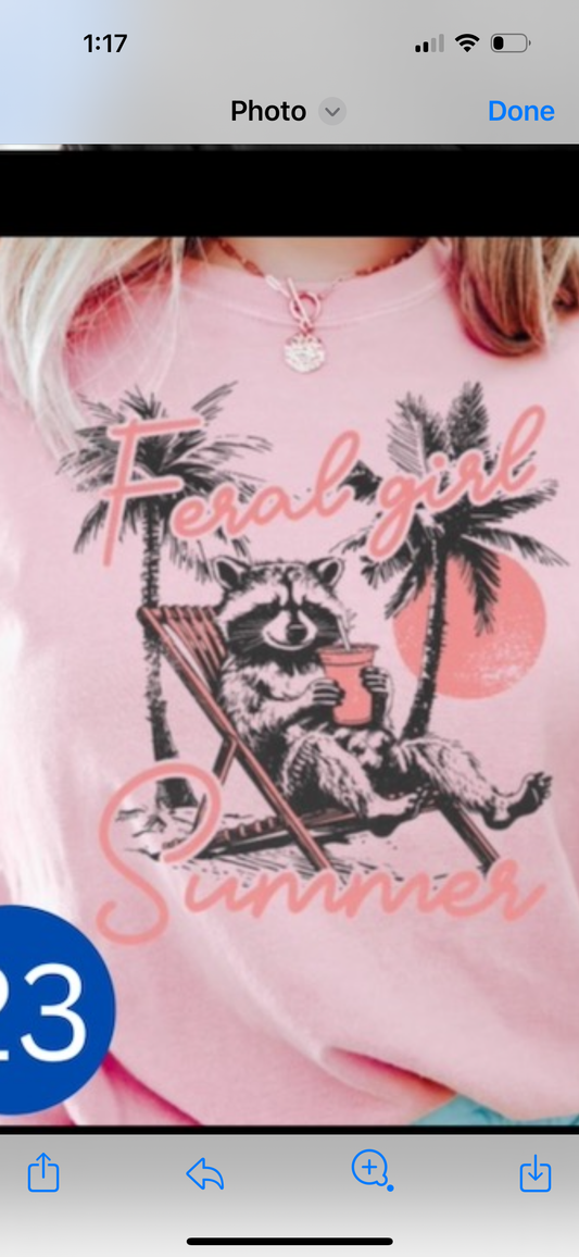 23-feral girl summer