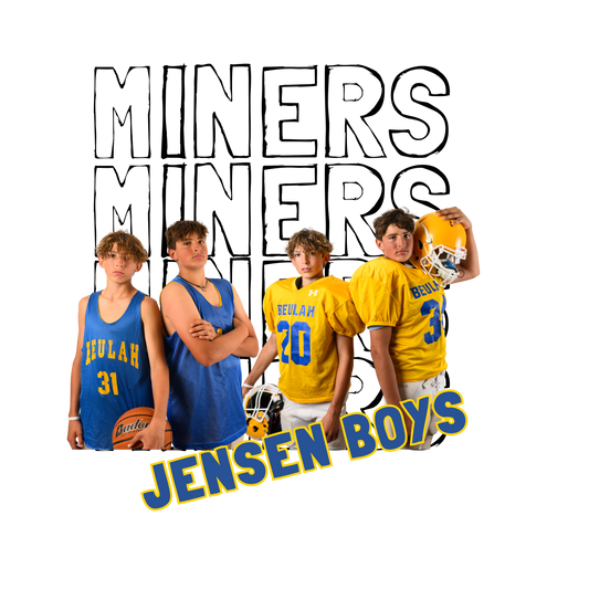 Jensen Boys-Miners x 4
