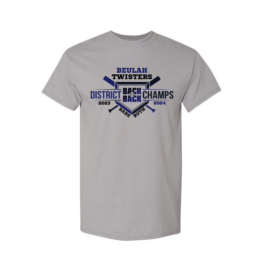 Back to Back District 5 Babe Ruth T-shirt