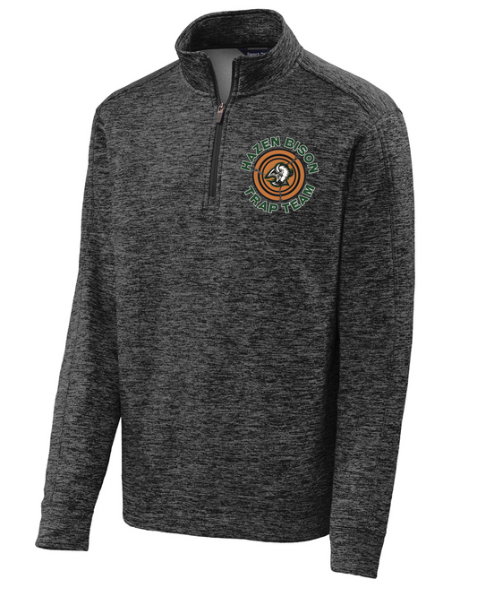 Hazen Trap Sport-Tek® PosiCharge® Electric Heather Fleece 1/4-Zip Pullover