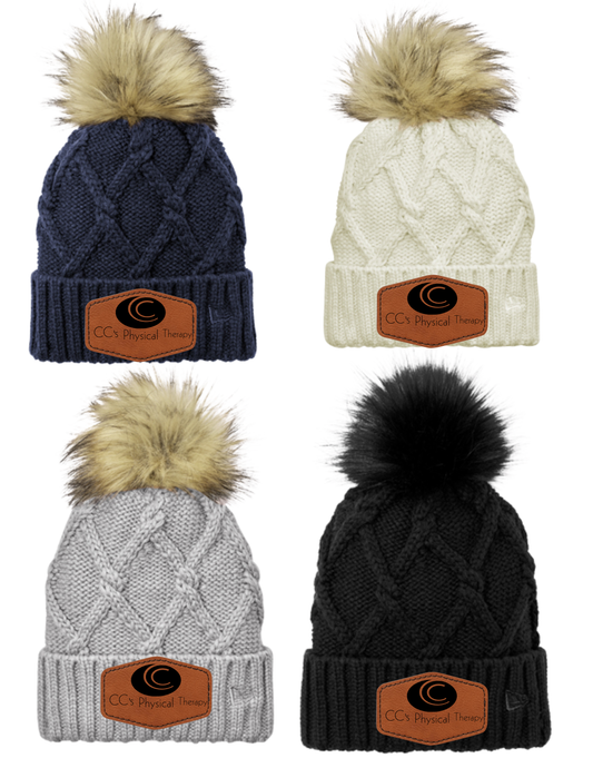 CC's Physical Therapy Chunky Knit Beanie