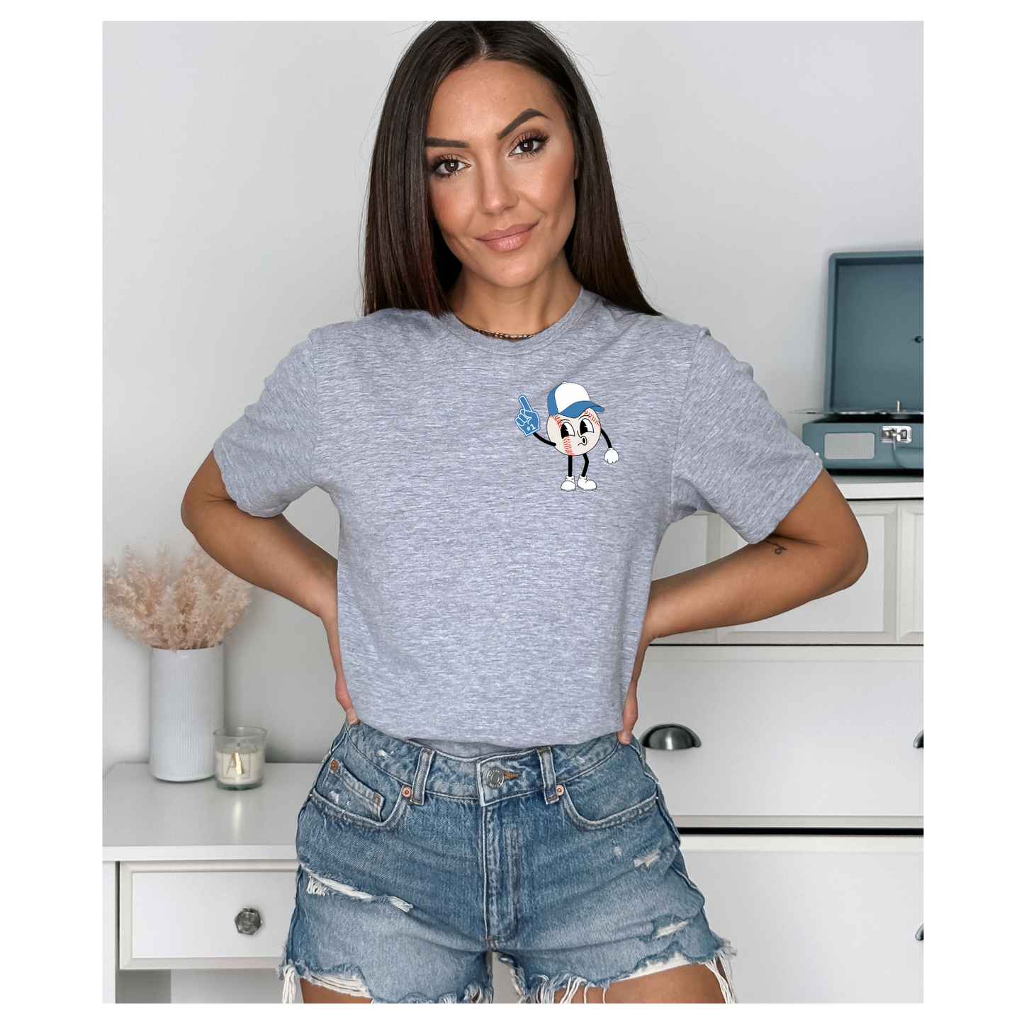 Baseball mom Tee