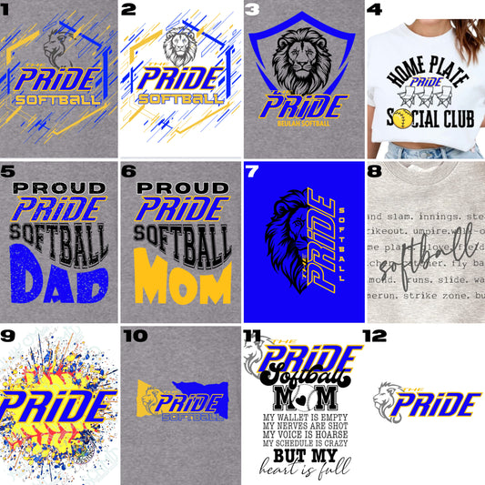 Pride Softball Fan Apparel
