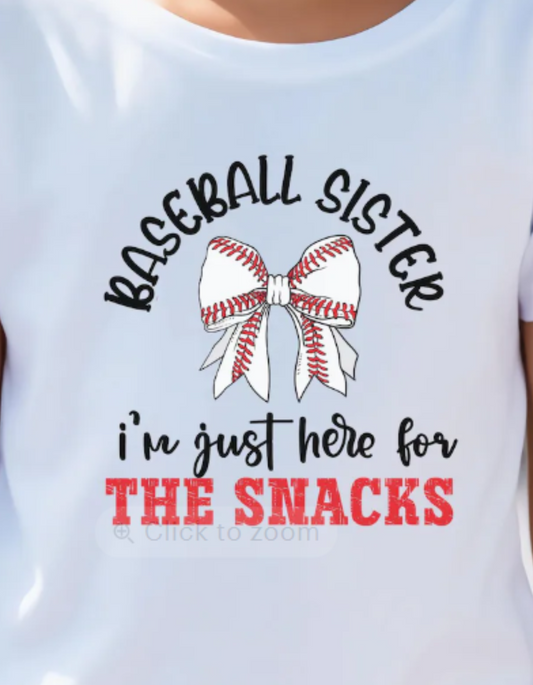 Baseball sister