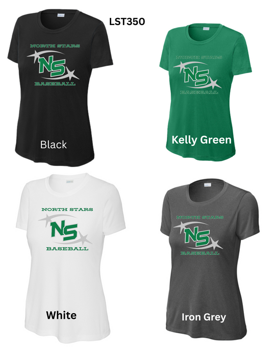 North Stars Sport-Tek Women's PosiCharge Competiton Tee