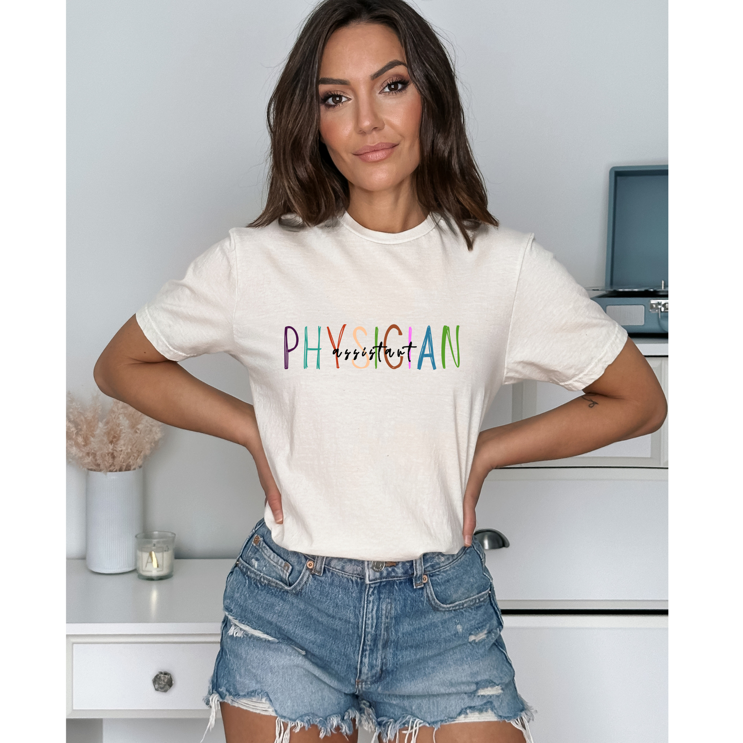 Colorful Physician Assistant T-Shirt